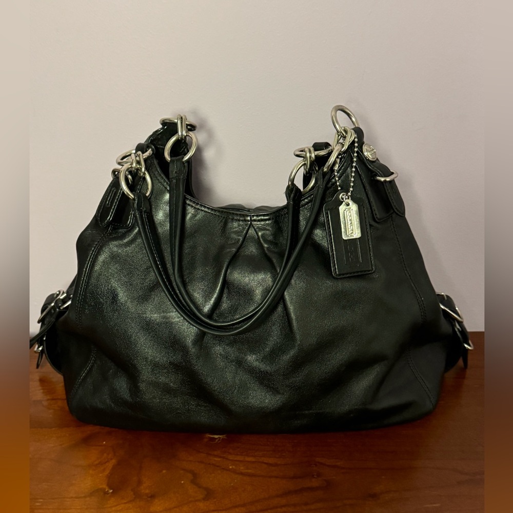 Coach Madison Maggie Mia Leather Bag — EUC